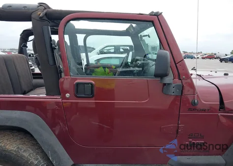 2003 Jeep Wrangler Sport from USA, damaged, VIN 1J4FA49S63P324904